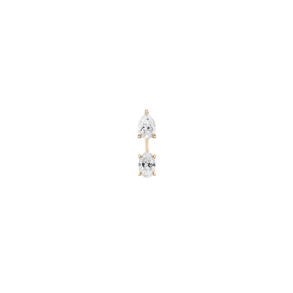 Lab Grown Diamond Ear Jacket
