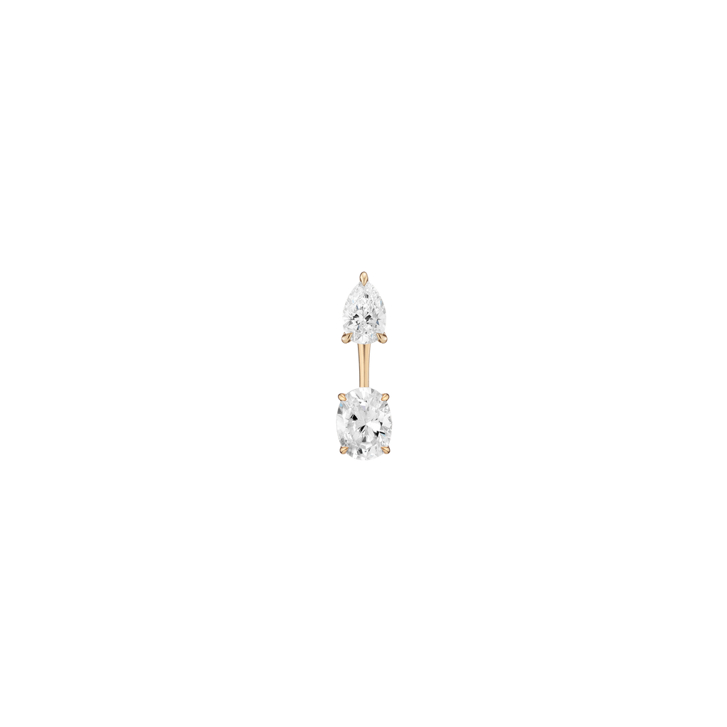 Lab Grown Diamond Ear Jacket