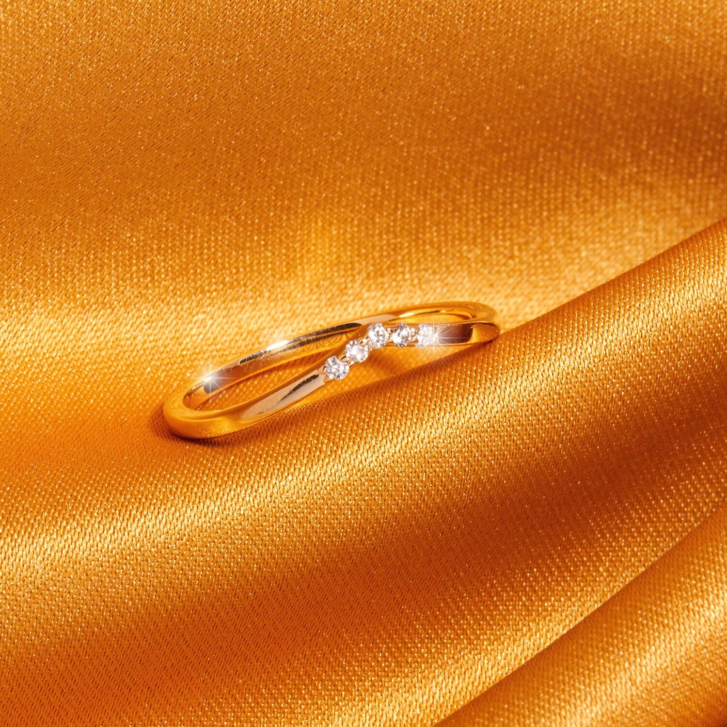 Diamond Brooklyn Bridge Ring