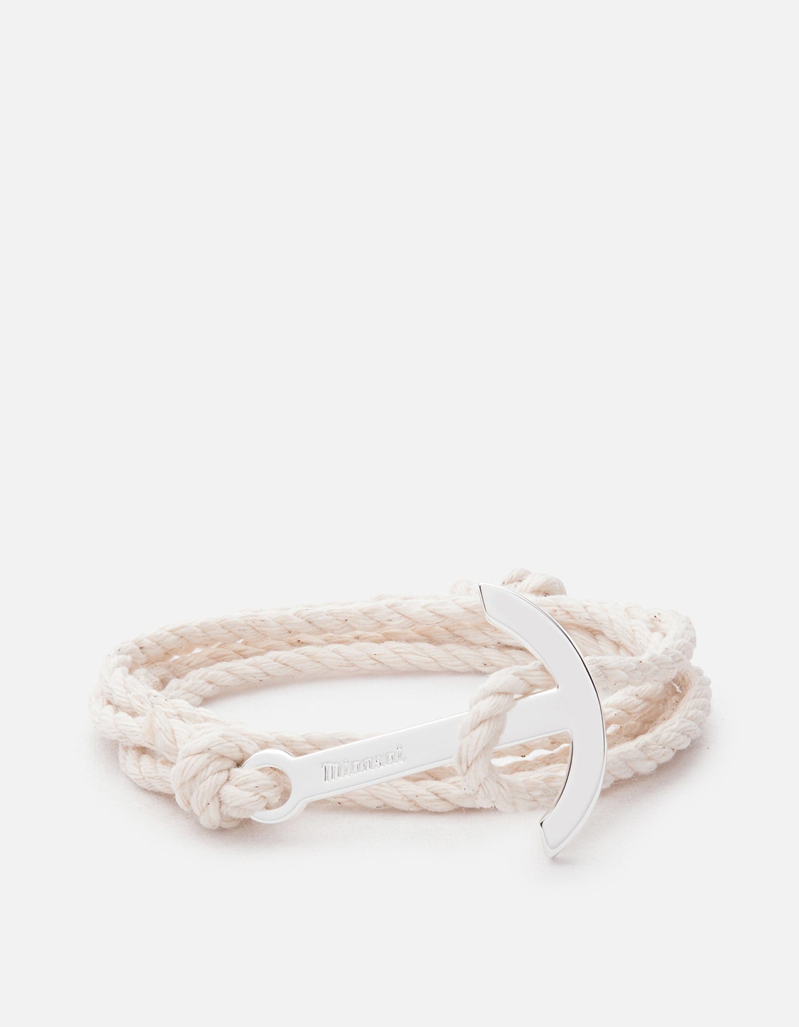 Modern Anchor Rope, Silver