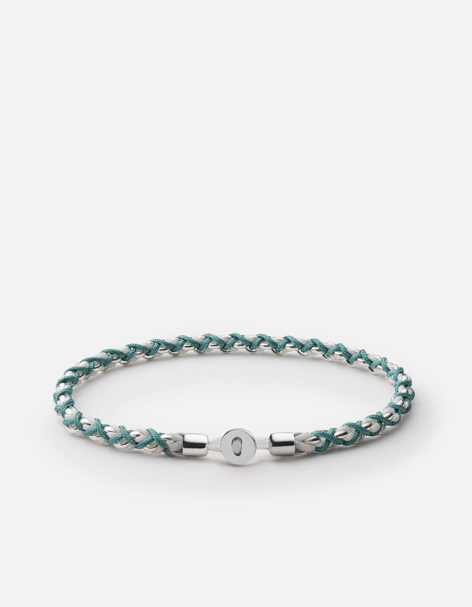 Miansai Bracelets Nexus Chain Bracelet, Sterling Silver Mare/White / M