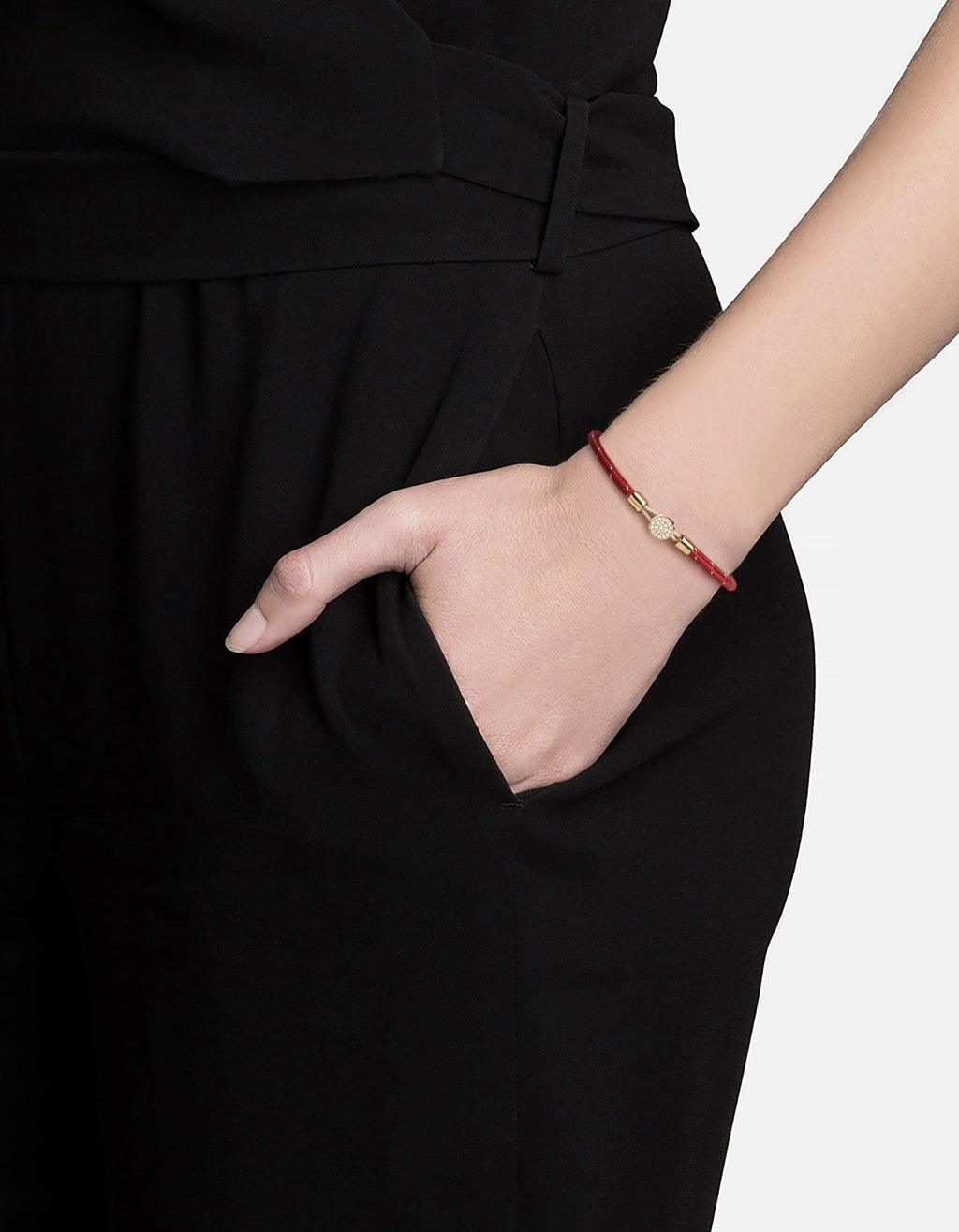 Nexus Rope Bracelet, Gold Vermeil / Sapphire