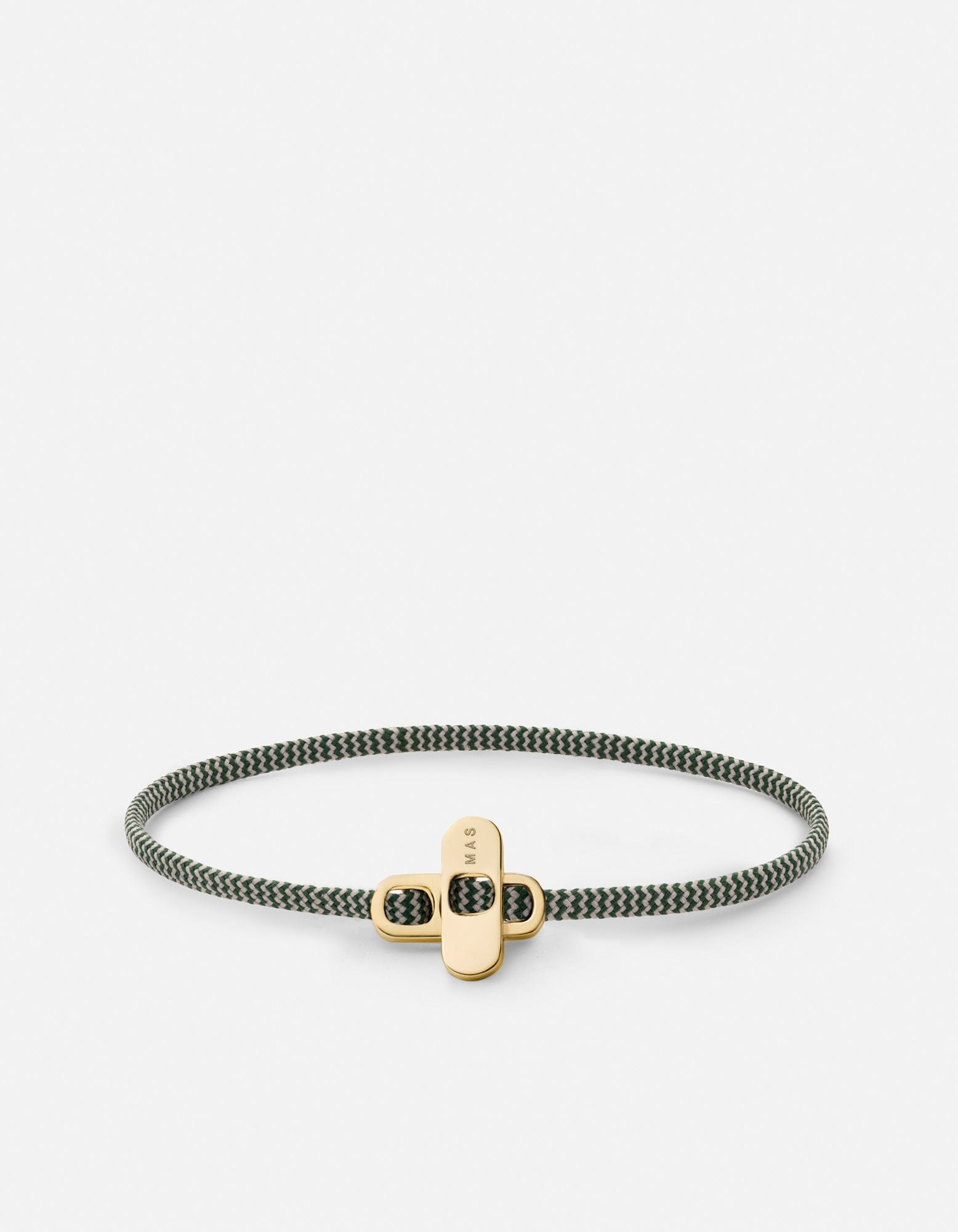 Metric 2.5mm Rope Bracelet, Gold Vermeil
