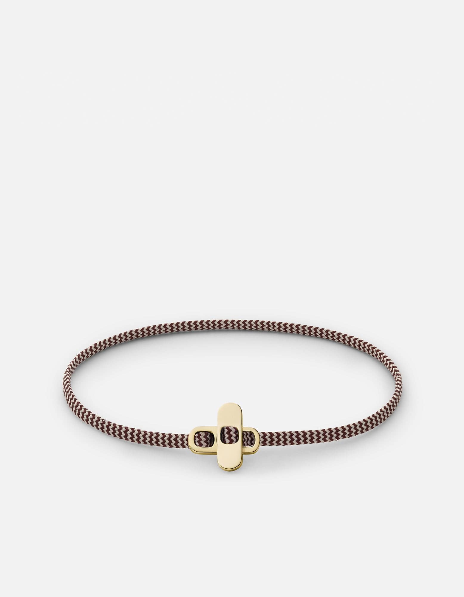 Miansai Bracelets Metric 2.5mm Rope Bracelet, Gold Vermeil