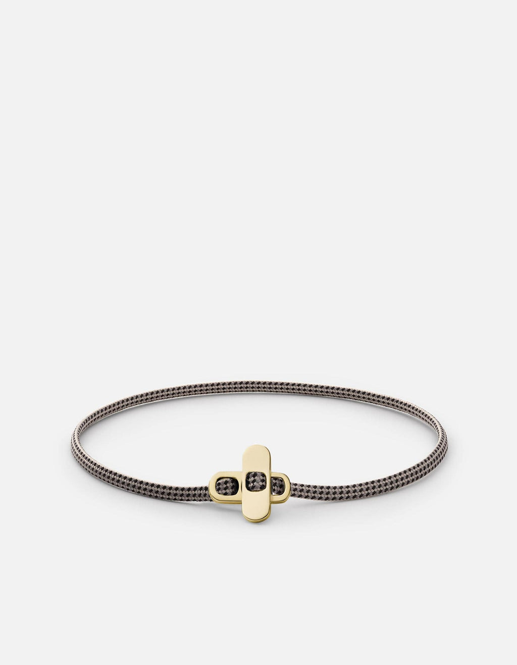 Metric 2.5mm Rope Bracelet, Gold Vermeil