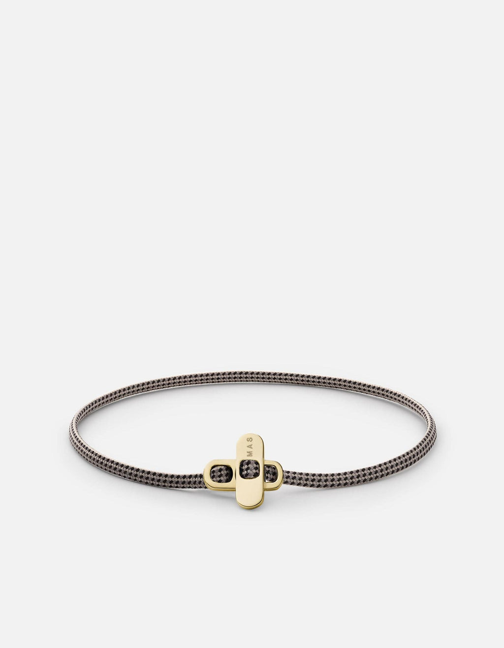 Metric 2.5mm Rope Bracelet, Gold Vermeil