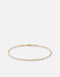 Miansai Bracelets 2.5mm Volt Link Cable Chain Bracelet, 14k Gold Polished Gold / S