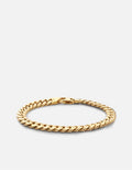 Miansai Bracelets 6.5mm Cuban Chain Bracelet, Gold Vermeil Polished Gold / S / Monogram: No