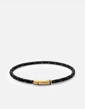 Miansai Bracelets Juno Rope Bracelet, Gold Vermeil Black/Gold / M