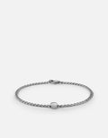 Miansai Bracelets Meridian Chain Bracelet, Sterling Silver Polished Silver / S