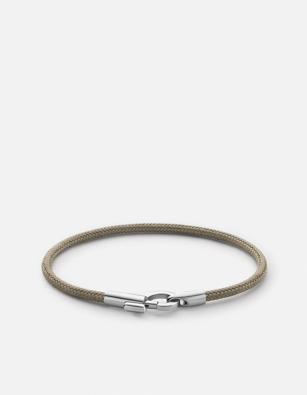Miansai Bracelets Snap Rope Bracelet, Sterling Silver