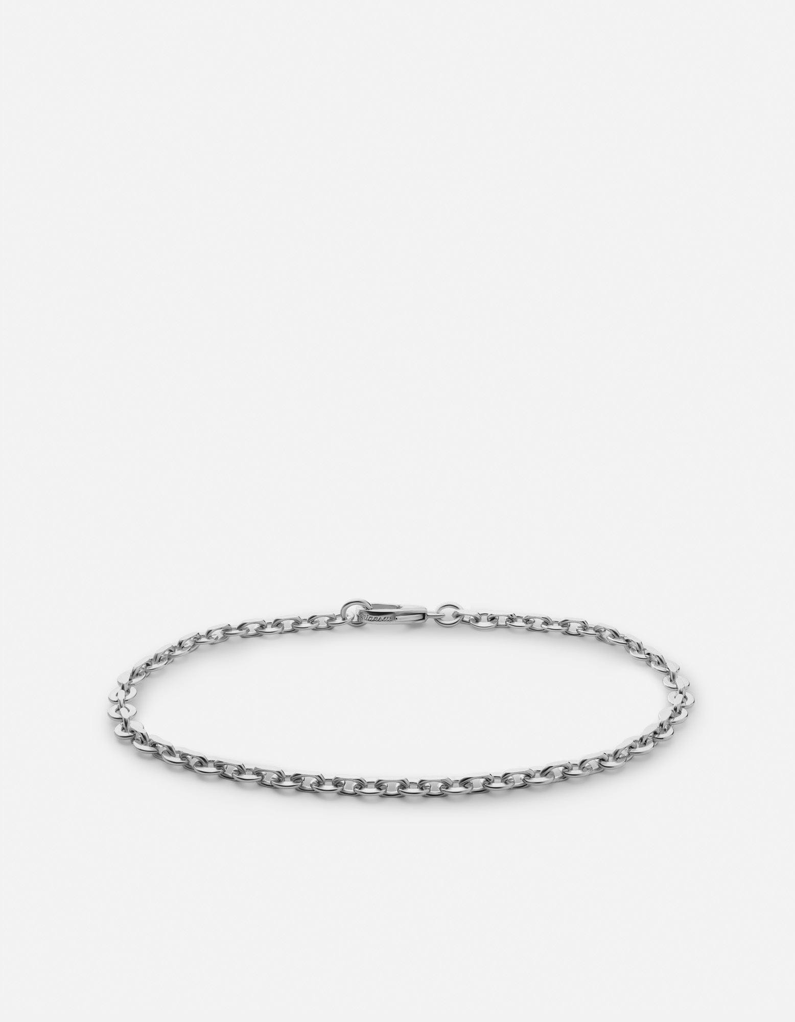 Miansai Bracelets Rio Chain Bracelet, Sterling Silver