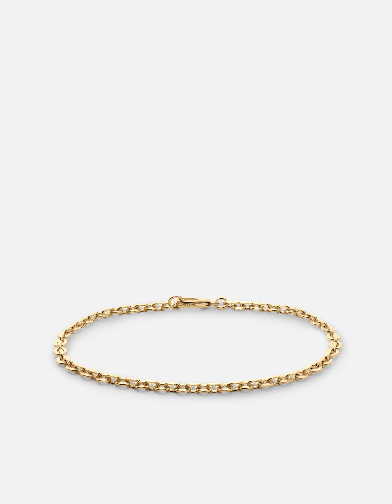 Miansai Bracelets Rio Chain Bracelet, Gold Vermeil