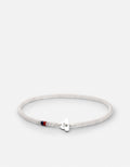 Miansai Bracelets Zane Moonstone Bracelet, Sterling Silver