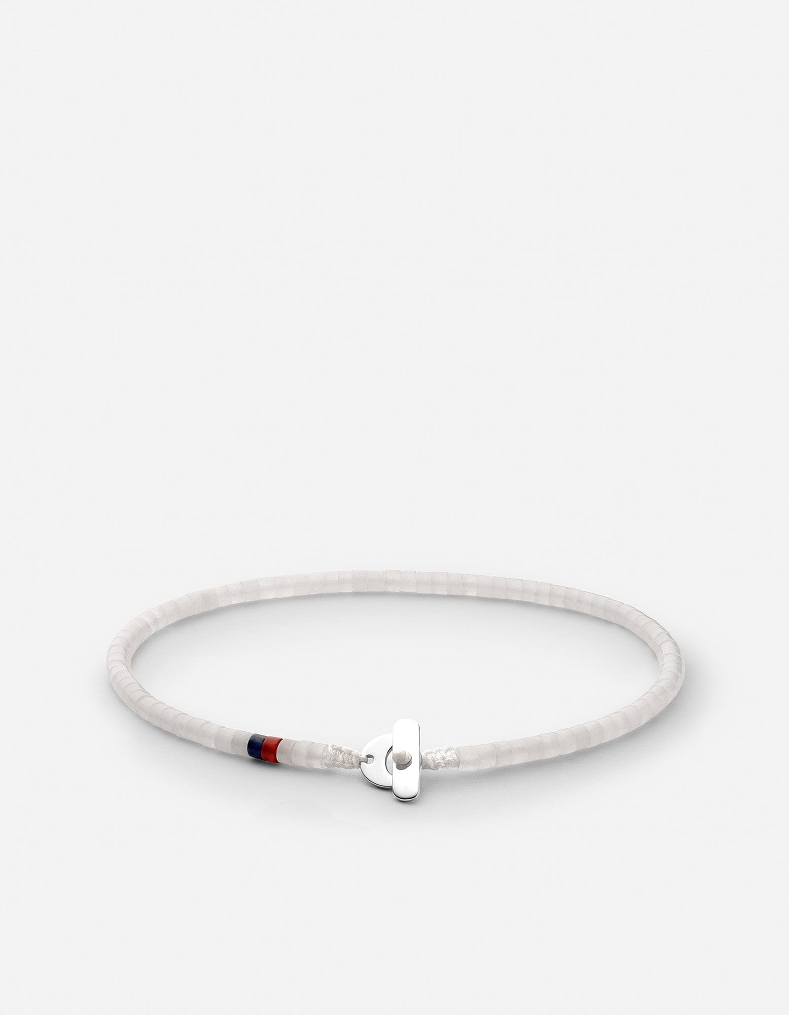 Miansai Bracelets Zane Moonstone Bracelet, Sterling Silver