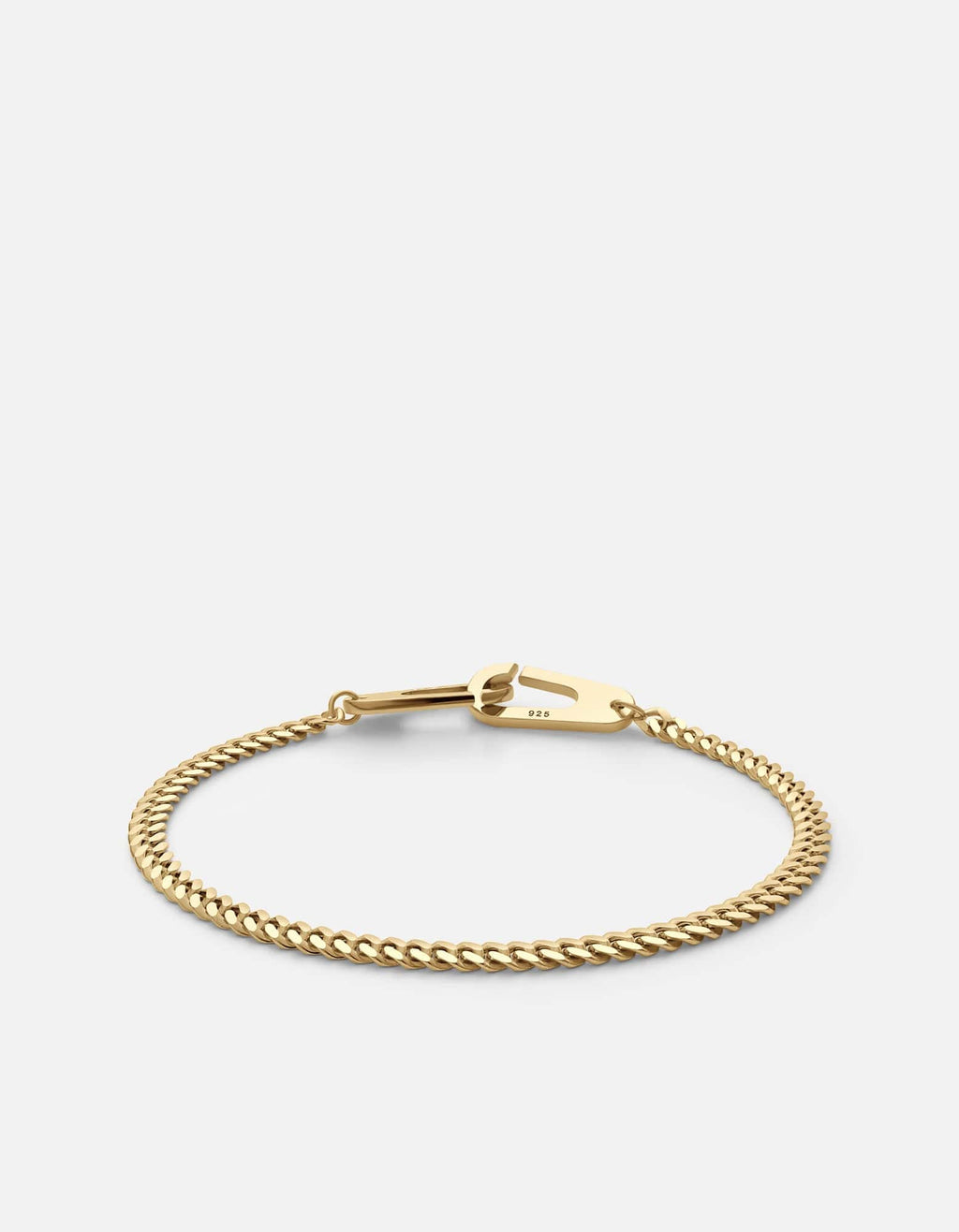 Dima Chain Bracelet, Gold Vermeil