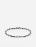 Miansai Bracelets Track Chain Bracelet, Sterling Silver Polished Silver / S