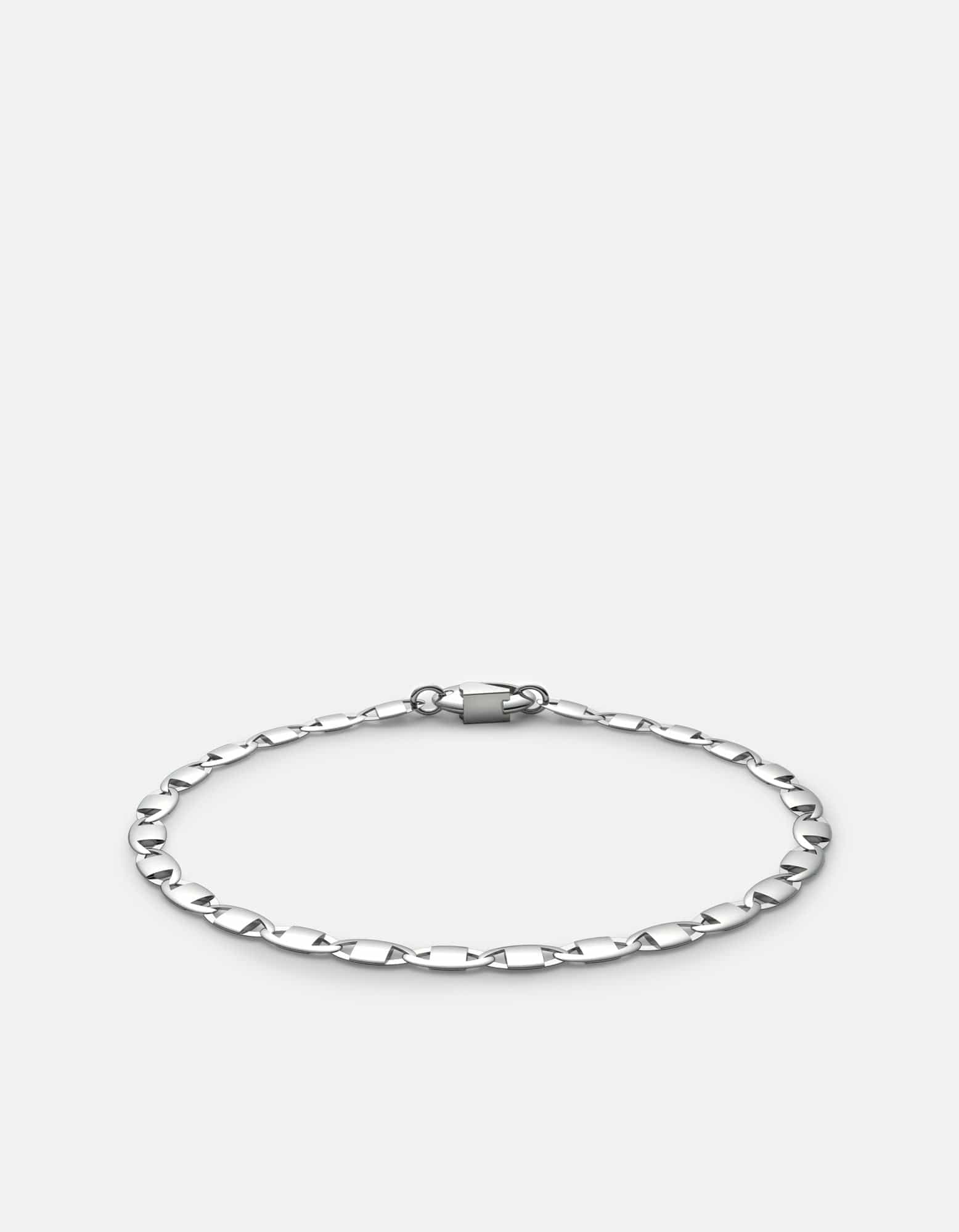 Vesper Chain Bracelet, Sterling Silver