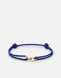 Miansai Bracelets Screw Cuff Rope Bracelet, Gold Tone / Navy Blue Navy Blue / O/S