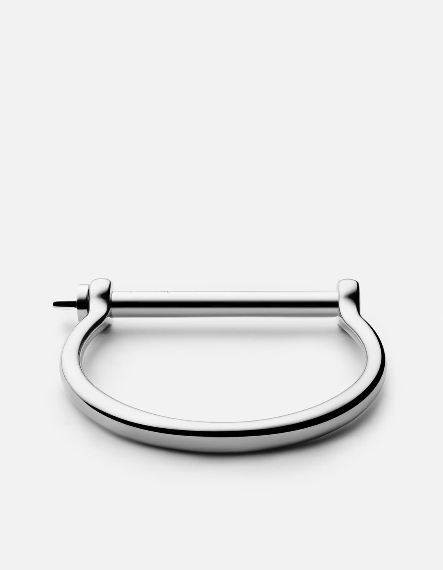 Screw Cuff Bracelet, Sterling Silver