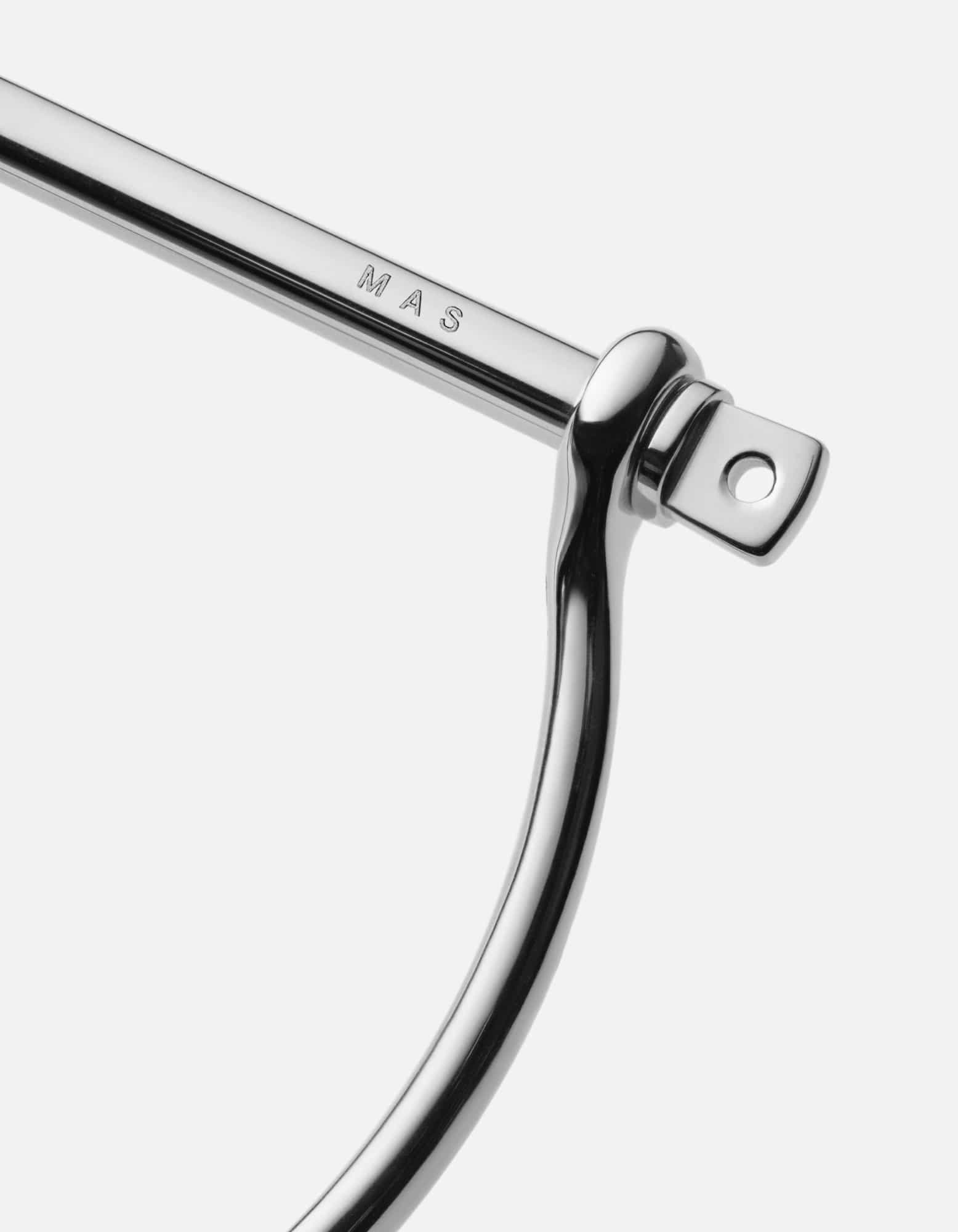 Thin Screw Cuff Bracelet, Sterling Silver