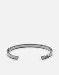 Miansai Cuffs Singular Cuff, Polished Black Rhodium polished black / M / Monogram: No