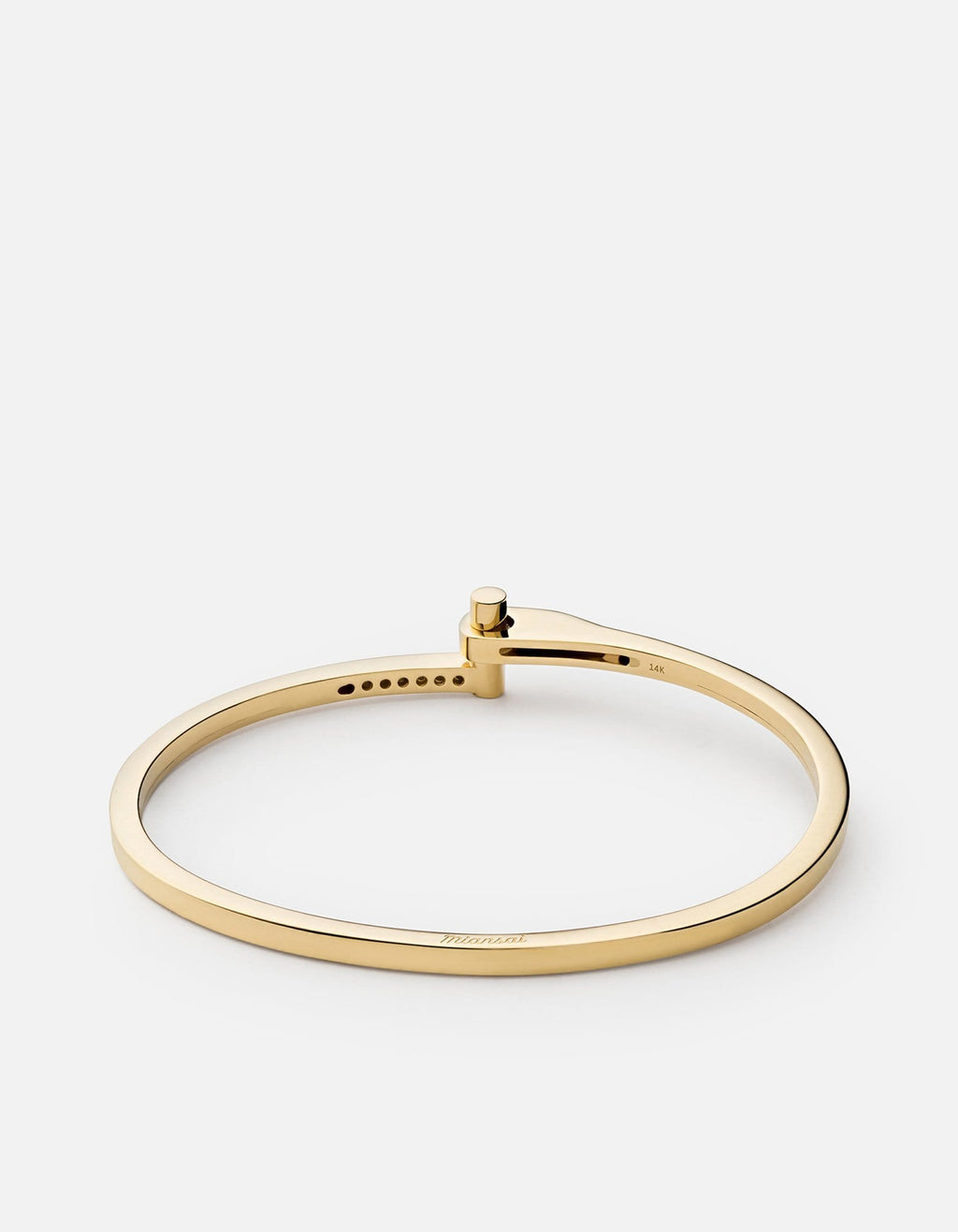 Nyx Cuff, 14k Gold Pavé