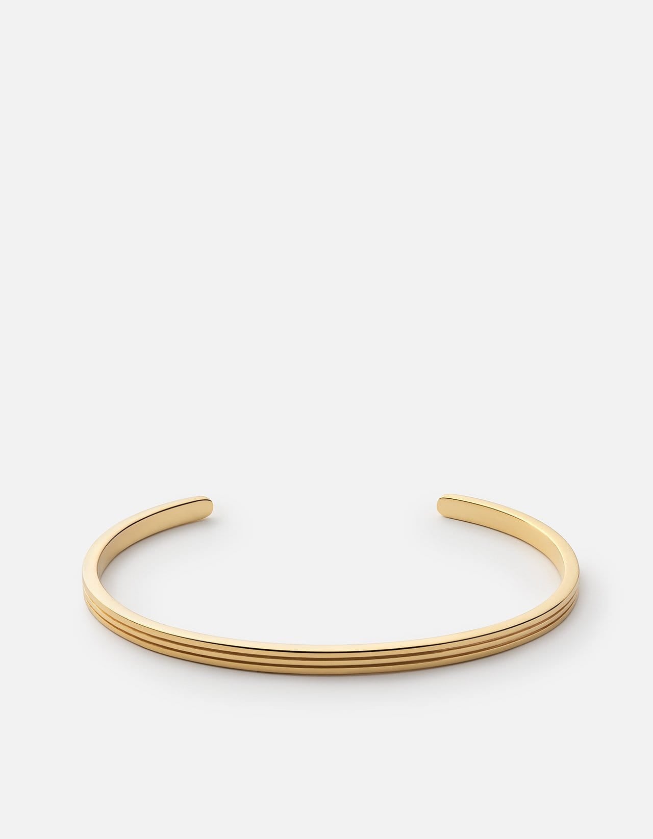 Stag Cuff Bracelet, Gold Tone