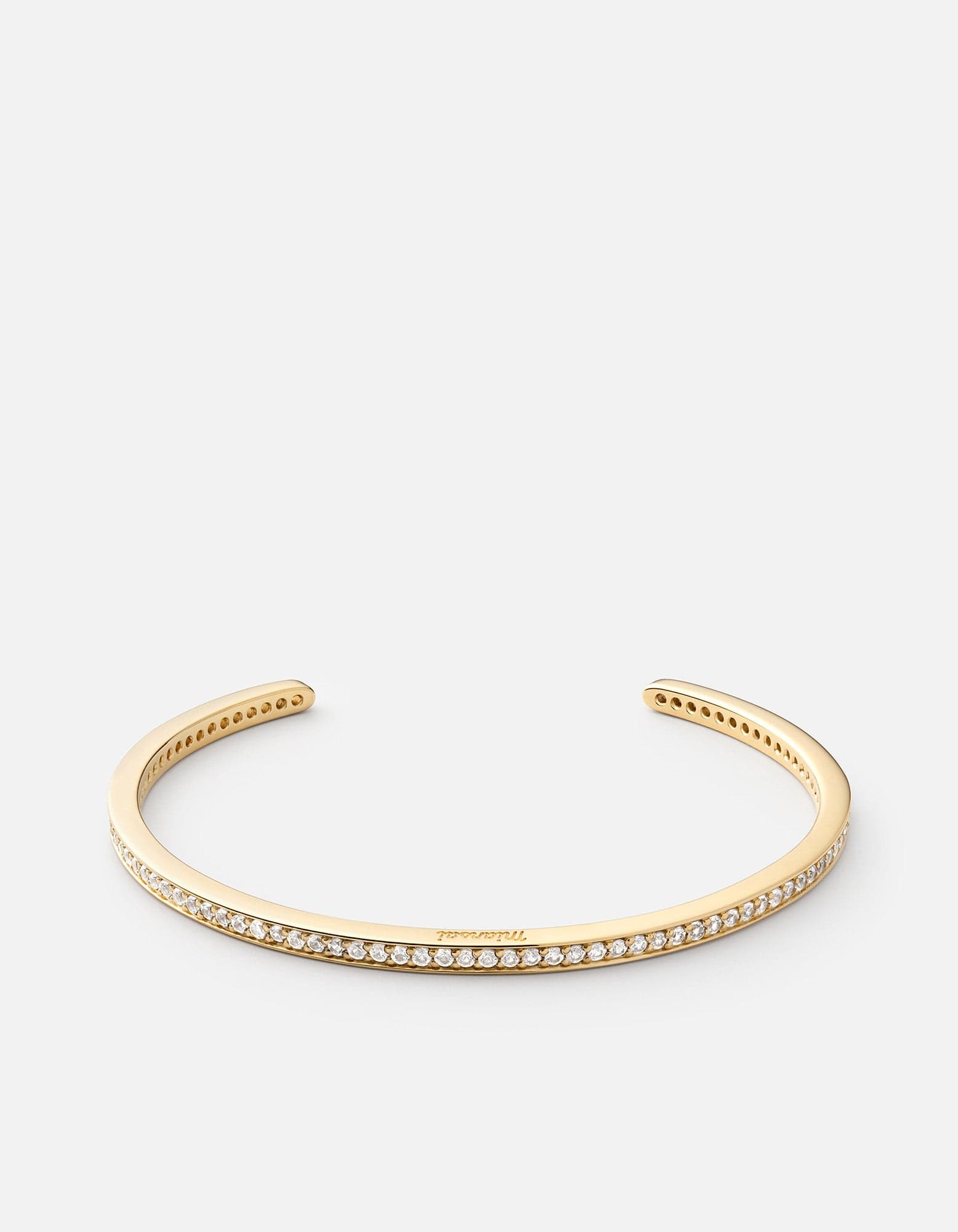 Set Cuff, Gold Pavé