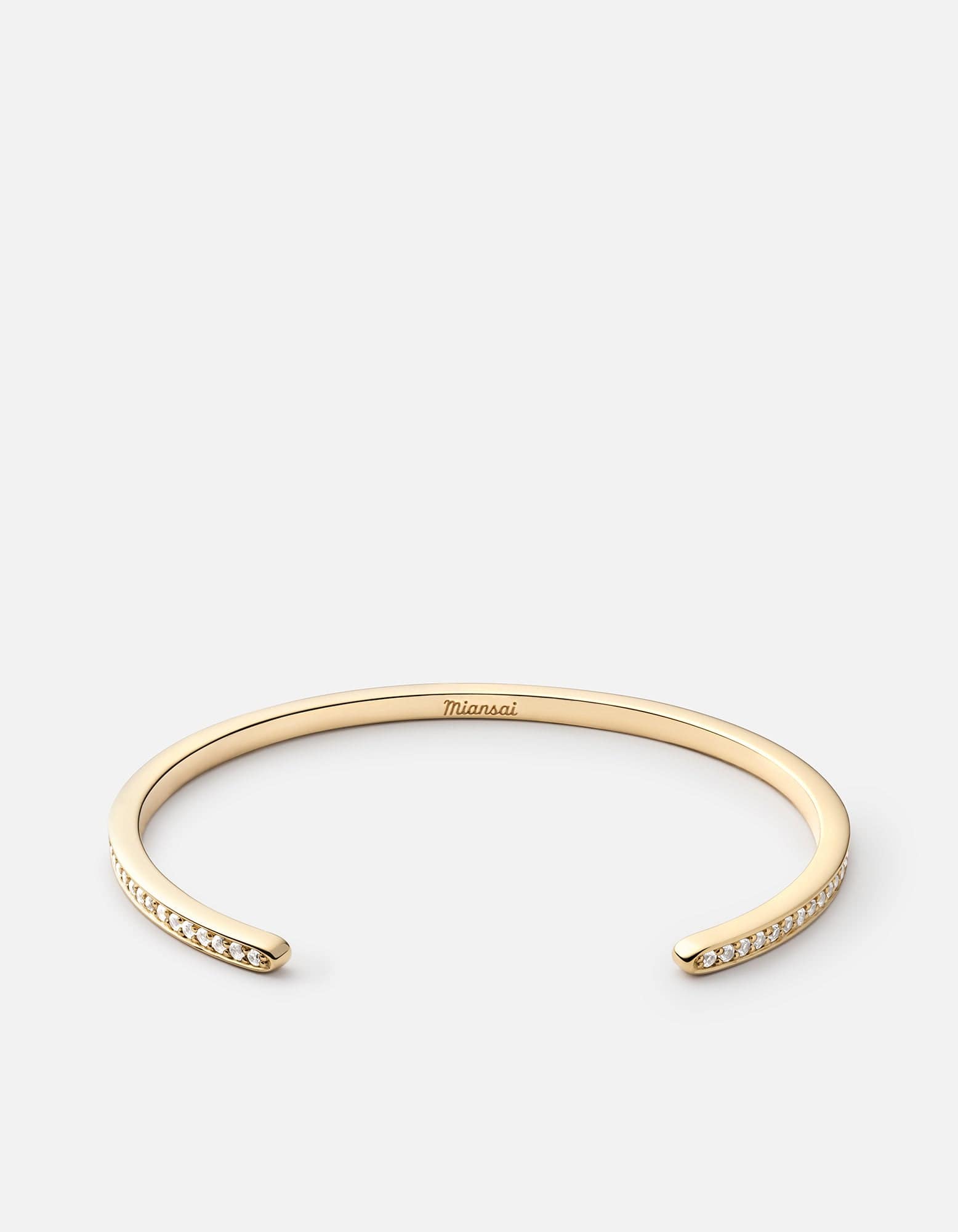 Set Cuff, Gold Pavé