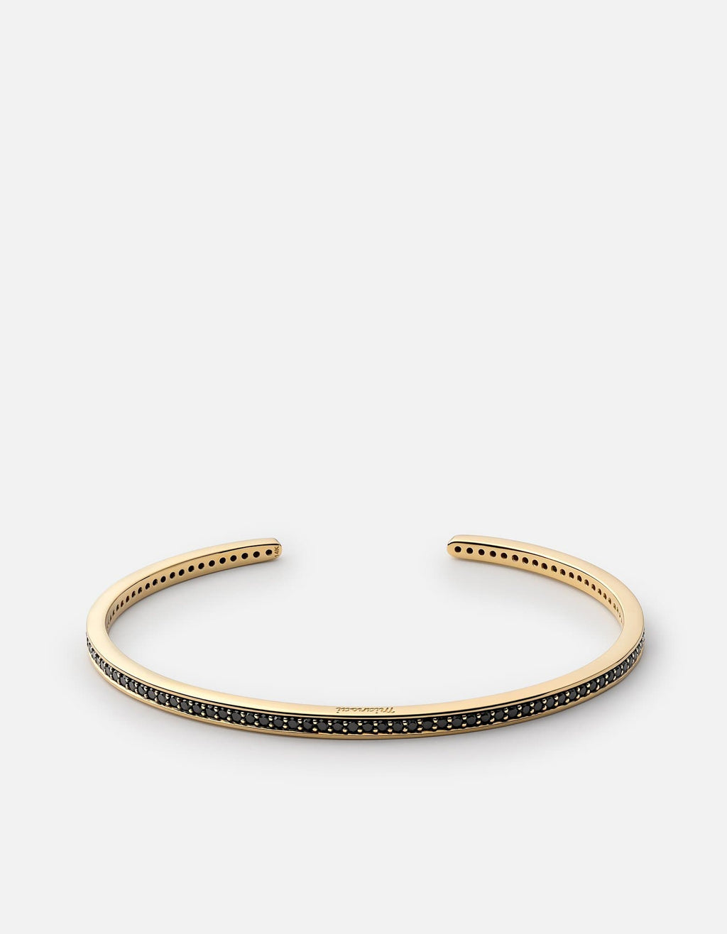 Miansai Cuffs Set Cuff, 14k Gold/Black Diamonds Polished Gold / M