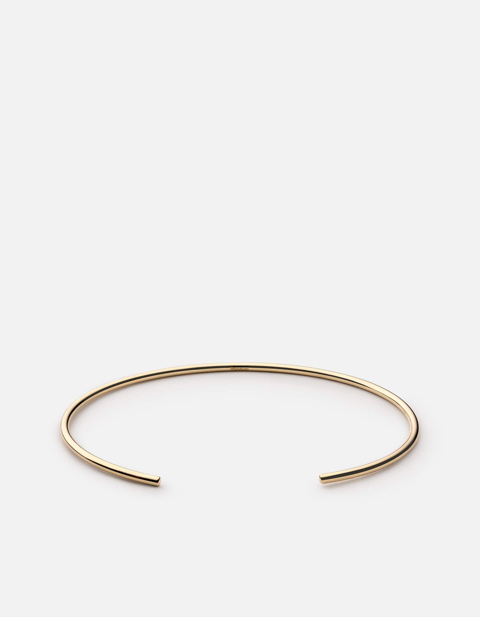 Beam Cuff, 14k Gold
