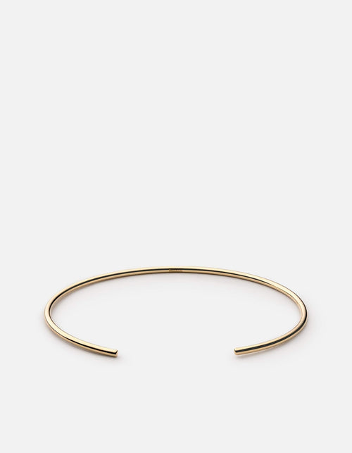 Beam Cuff, 14k Gold