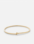 Miansai Cuffs Thin Nyx Cuff, Gold Vermeil Polished Gold / S