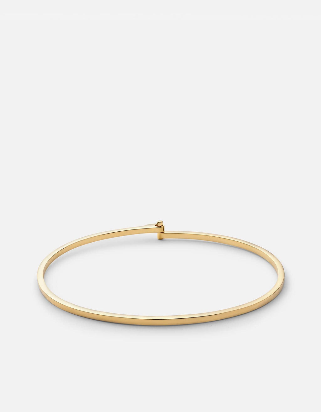 Thin Nyx Cuff Bracelet, Gold Vermeil