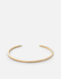 Miansai Cuffs Arbor Cuff, 14k Gold Polished Gold / M / Monogram: No