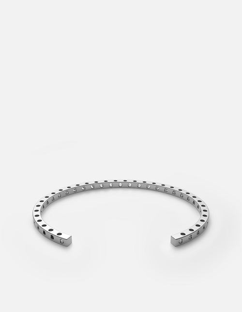 Aero Cuff, Sterling Silver