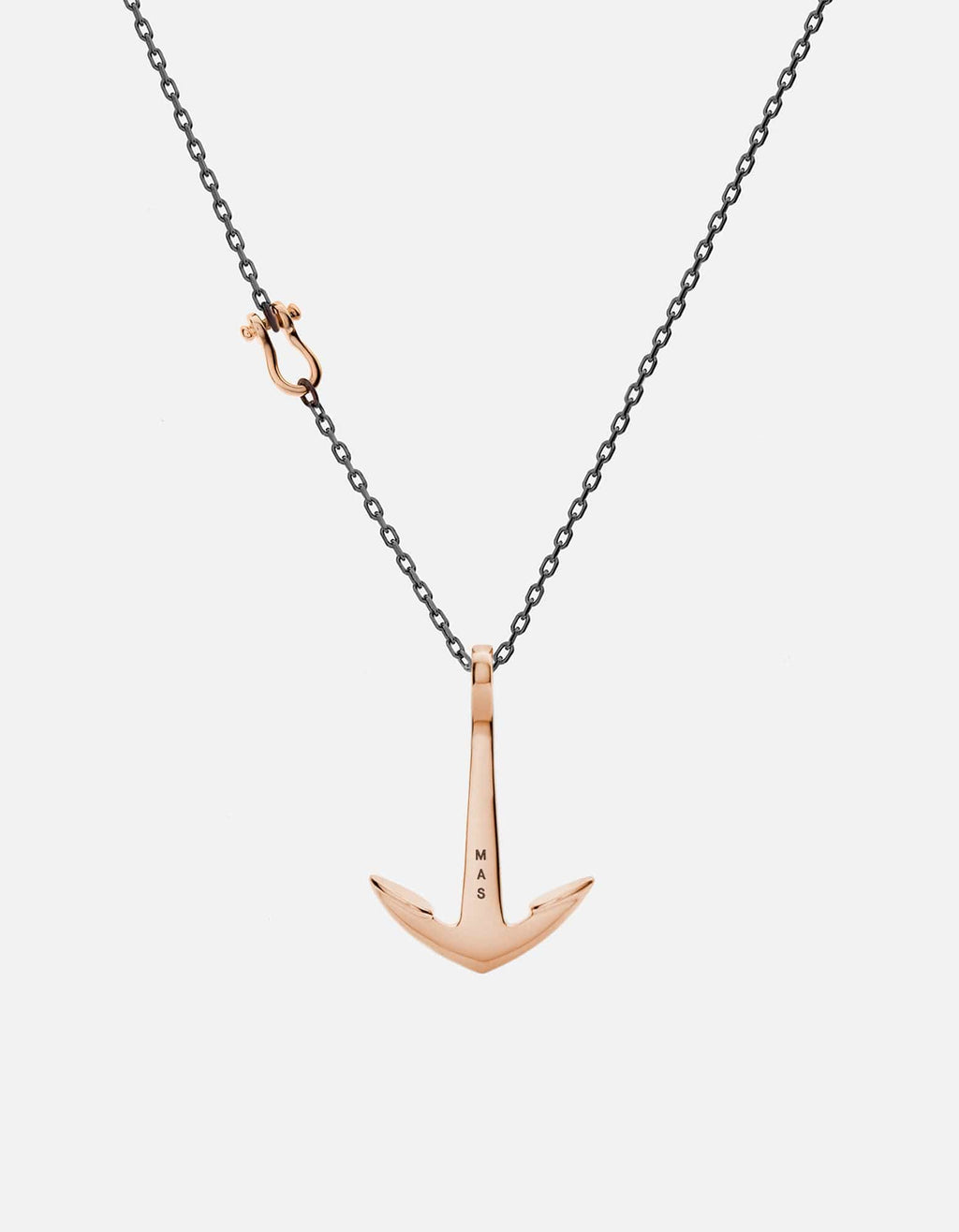 Anchor Pendant Necklace, Gold