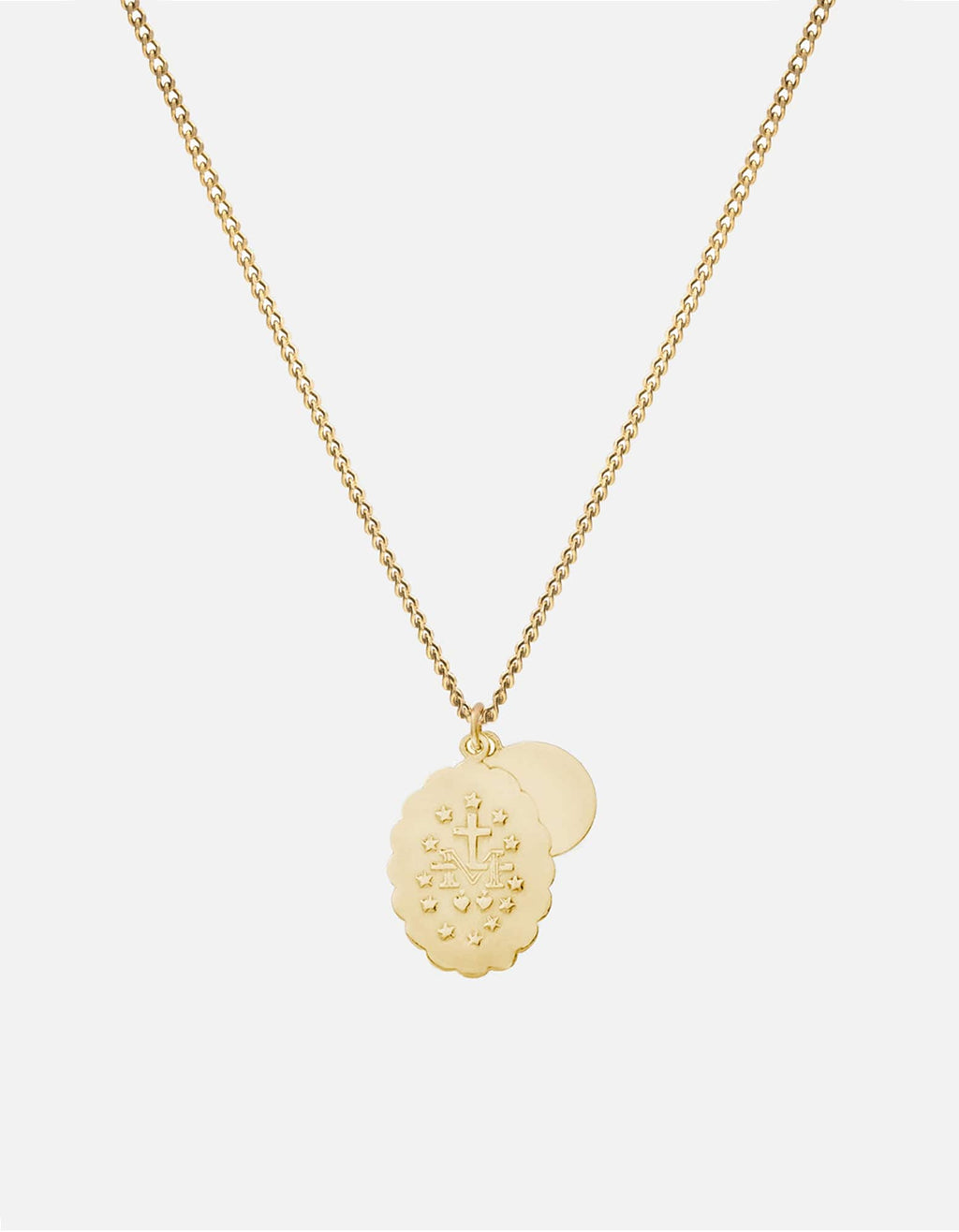 Mini Saints Necklace, Gold