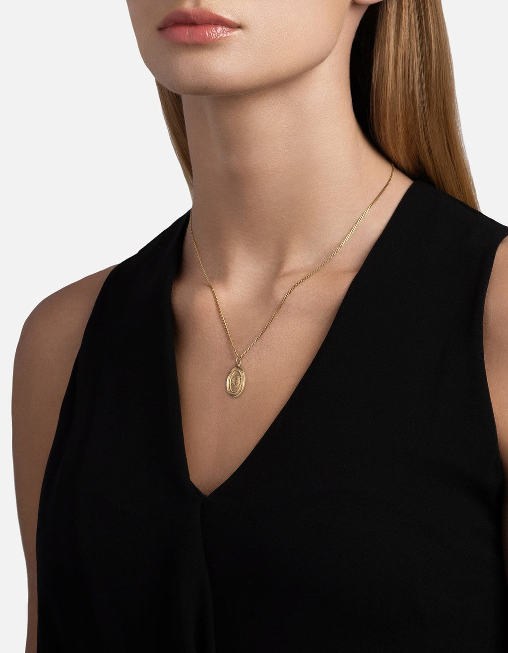Velocity Necklace, Gold Vermeil
