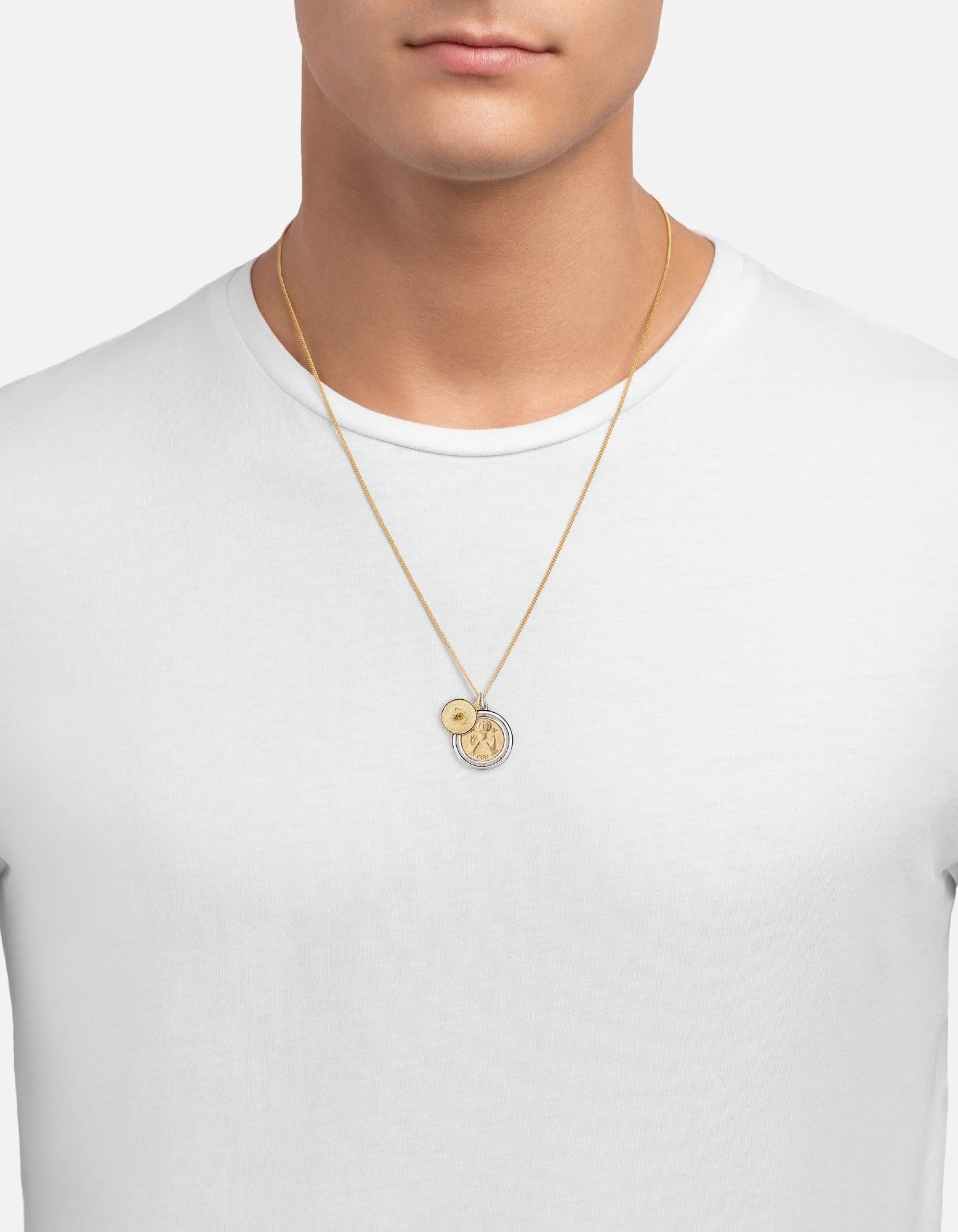 Test of Time Claddagh Pendant Necklace, Gold Vermeil