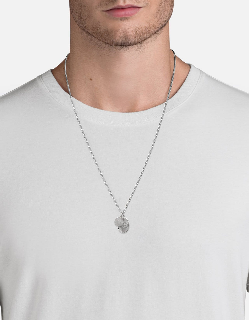 Mini Dove Pendant Necklace, Sterling Silver