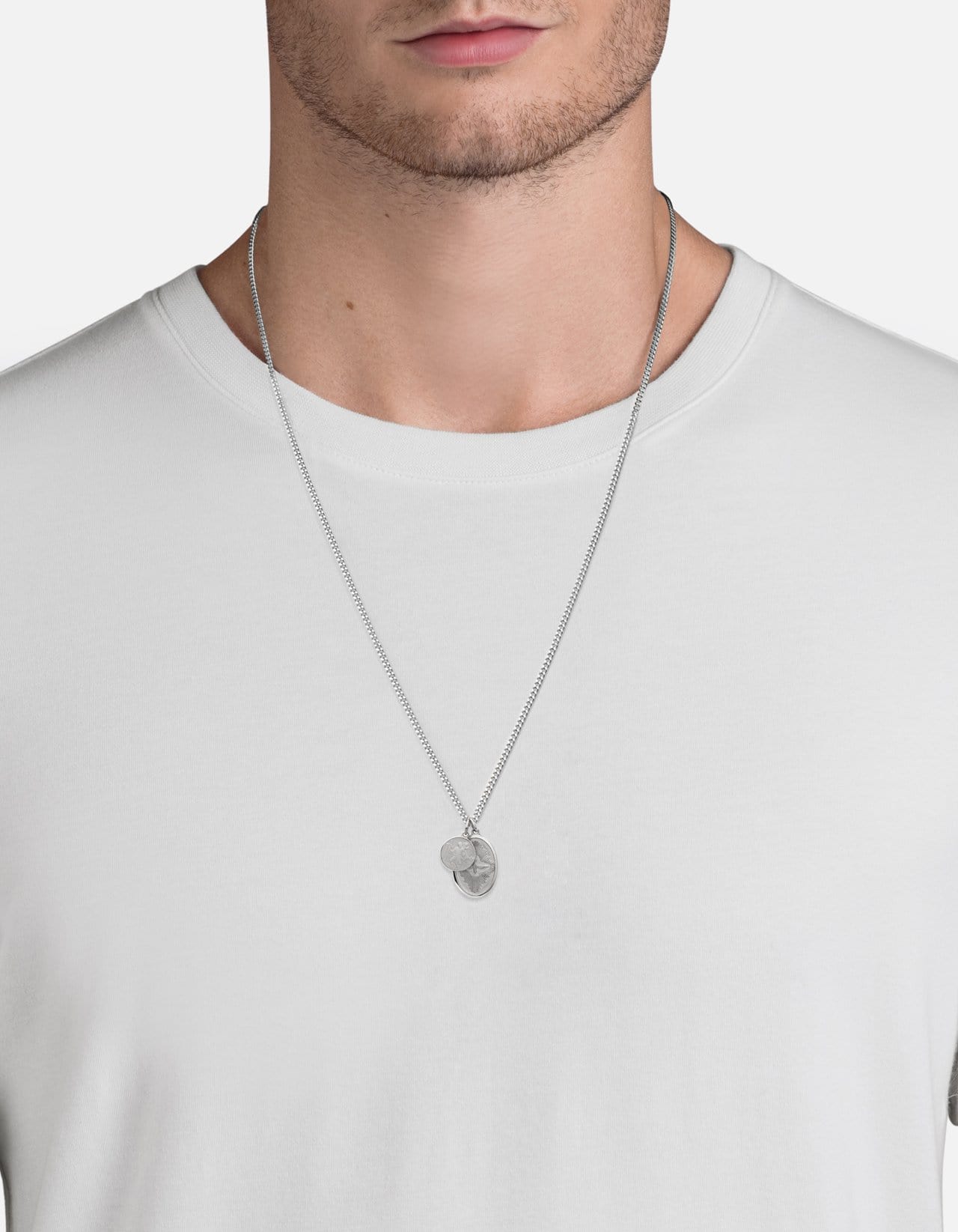 Mini Dove Pendant Necklace, Sterling Silver