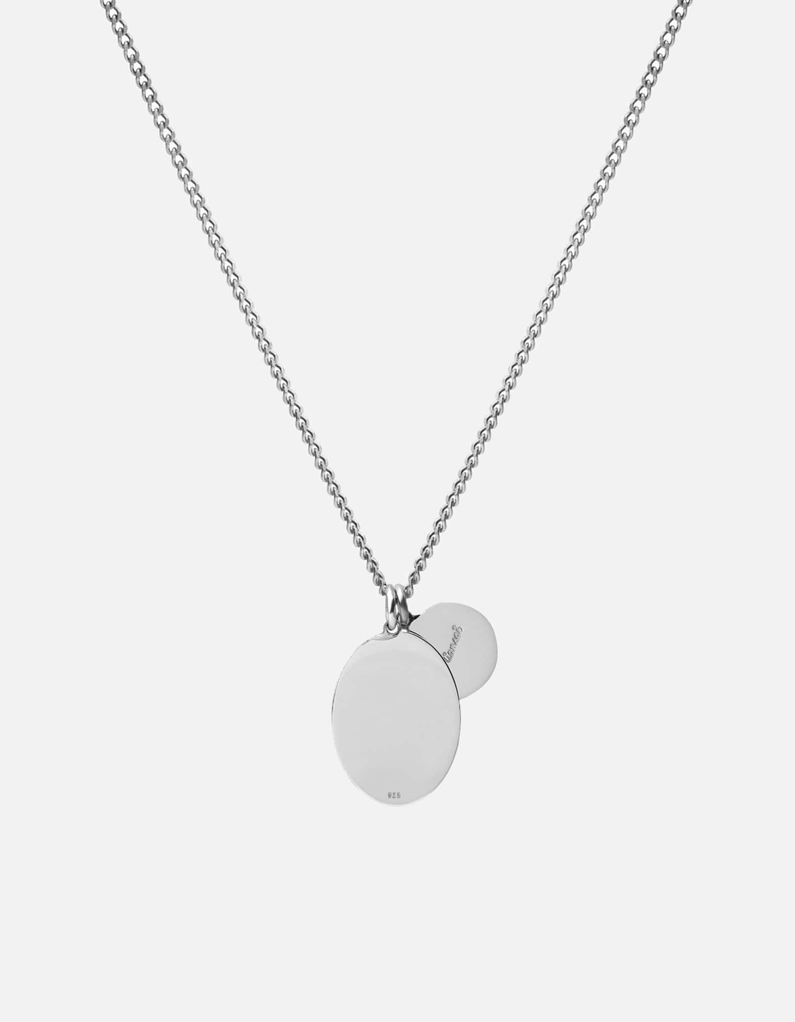 Mini Dove Pendant Necklace, Sterling Silver