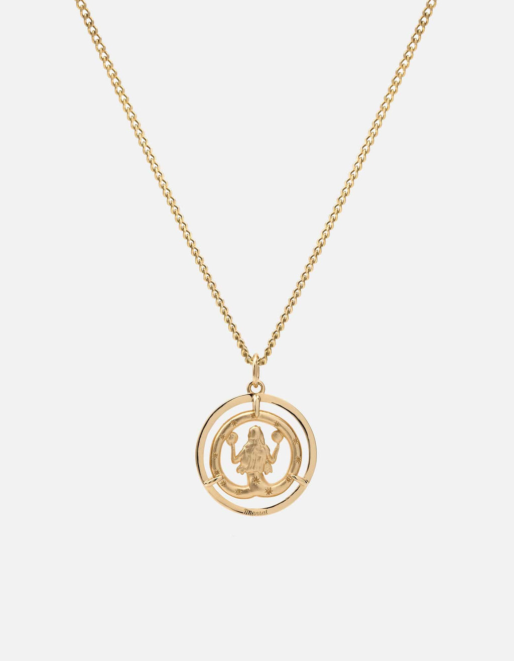 Eternita Necklace, Gold Vermeil/Sapphire