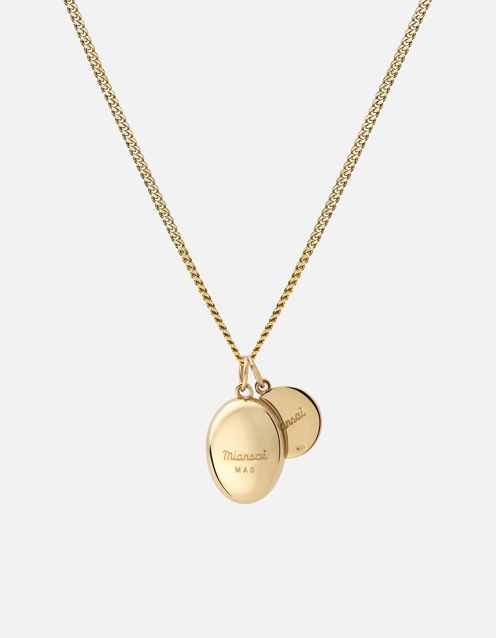 Heritage Necklace, Gold Vermeil/Blue