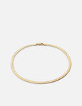 Miansai Necklaces Herringbone Choker, Gold Vermeil Polished Gold / 15 in.