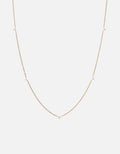Miansai Necklaces Capra Necklace, 14k Gold Pavé Polished Gold/Pave / 16-18 in.