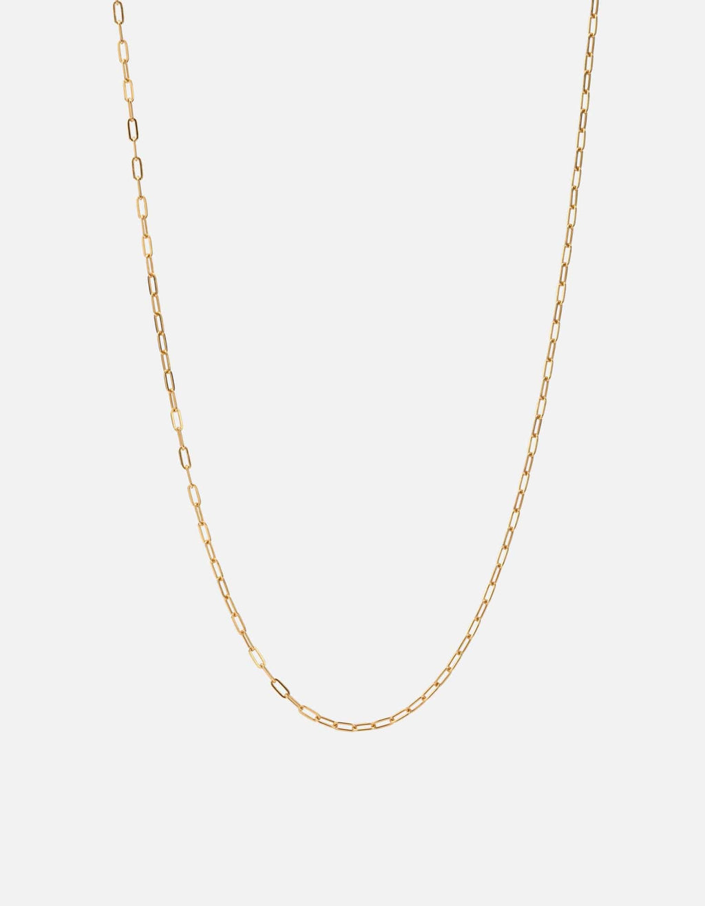 2.5mm Volt Link Cable Chain Necklace, Gold Vermeil