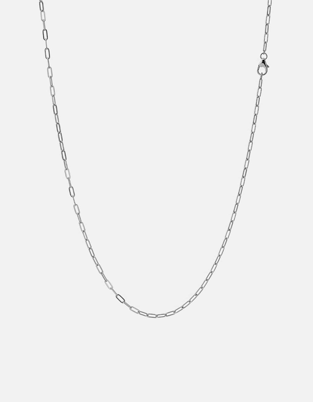 2.5mm Volt Link Cable Chain Necklace, Sterling Silver